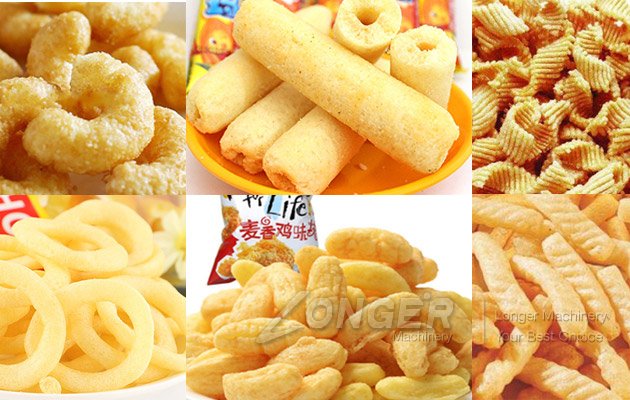 snack food extrusion process machines